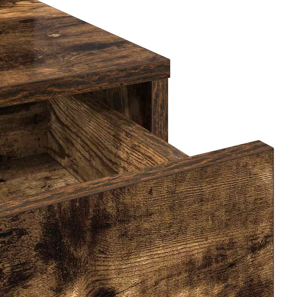 Schminktisch Räuchereiche 100 x 41 x 140 cm Holzwerkstoff
