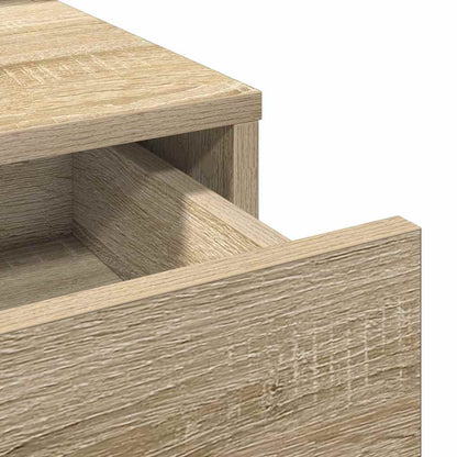 Schminktisch mit Speicher Braun 50 x 41 x 140 cm Holzwerkstoff