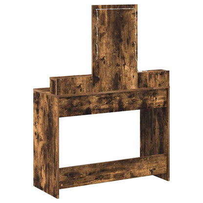 Schminktisch mit Speicher Braun 100 x 41 x 140 cm Holzwerkstoff