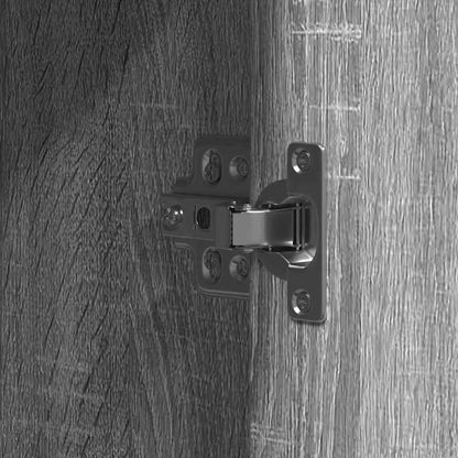 Schminktisch mit Speicher Grau 102 x 33 x 135 cm Holzwerkstoff