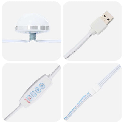 Schminktisch mit Speicher Grau 102 x 33 x 135 cm Holzwerkstoff