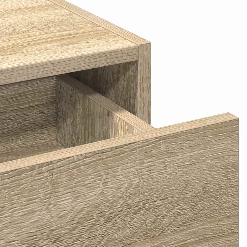 Schminktisch mit Schubladen Braun 60 x 40 x 70 cm Holzwerkstoff