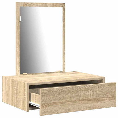 Schminktisch mit Schubladen Braun 60 x 40 x 70 cm Holzwerkstoff