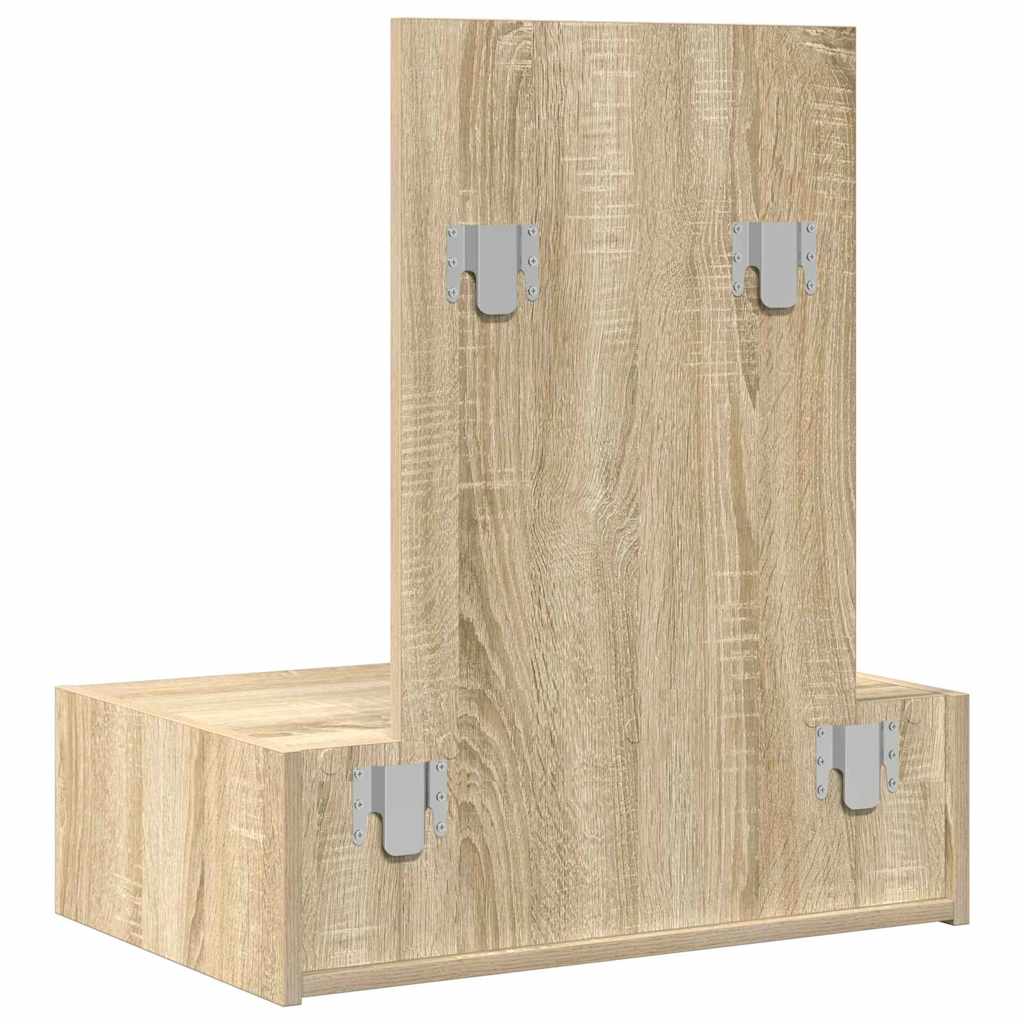 Schminktisch mit Schubladen Braun 60 x 40 x 70 cm Holzwerkstoff