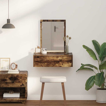 Schminktisch mit Schubladen Braun 60 x 40 x 70 cm Holzwerkstoff