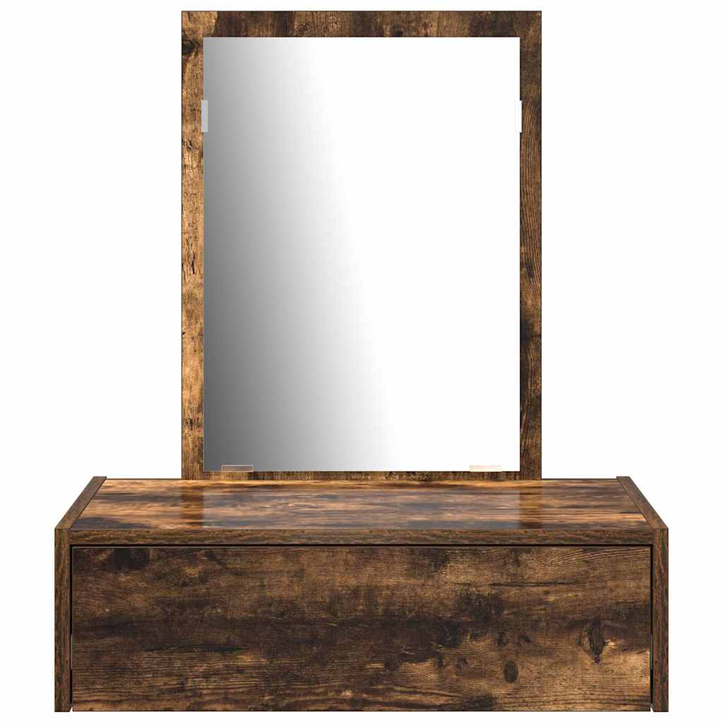 Schminktisch mit Schubladen Braun 60 x 40 x 70 cm Holzwerkstoff