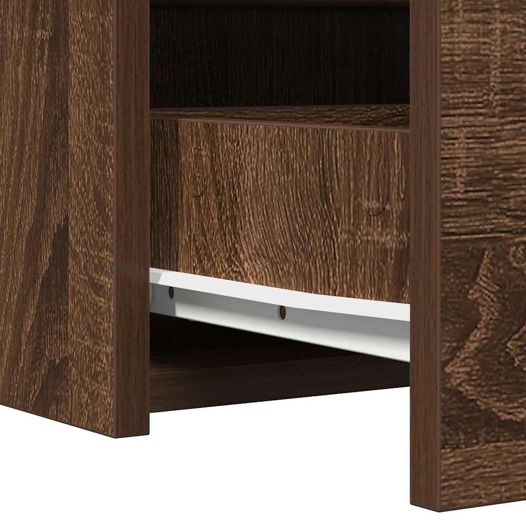 Schminktisch mit Schubladen Braun 60 x 40 x 70 cm Holzwerkstoff