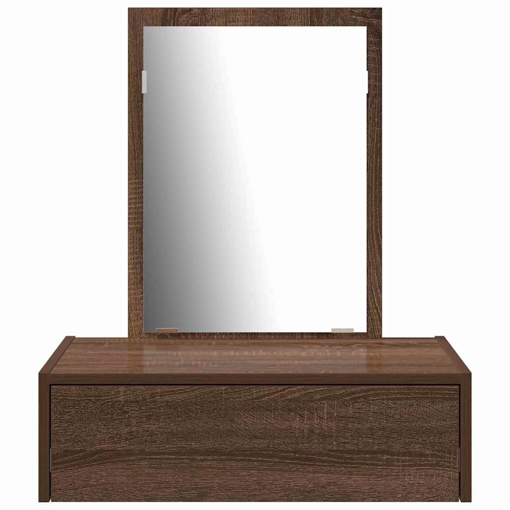 Schminktisch mit Schubladen Braun 60 x 40 x 70 cm Holzwerkstoff