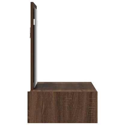 Schminktisch mit Schubladen Braun 60 x 40 x 70 cm Holzwerkstoff