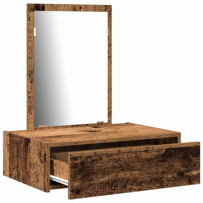 Schminktisch mit Schubladen Braun 60 x 40 x 70 cm Holzwerkstoff