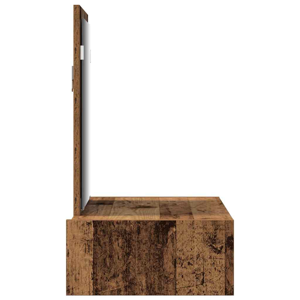 Schminktisch mit Schubladen Braun 60 x 40 x 70 cm Holzwerkstoff