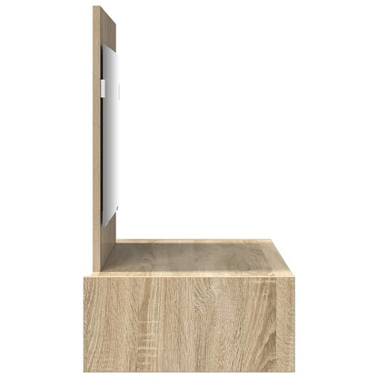 Schminktisch mit Schubladen Braun 83 x 40 x 70 cm Holzwerkstoff