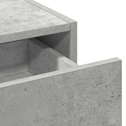 Schminktisch mit Schubladen Grau 83 x 40 x 70 cm Holzwerkstoff