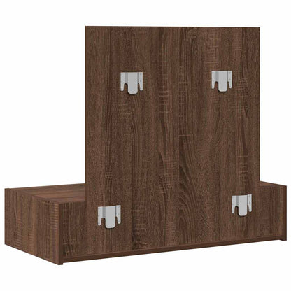 Schminktisch mit Schubladen Braun 83 x 40 x 70 cm Holzwerkstoff