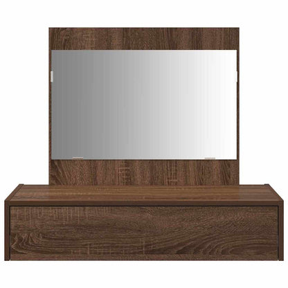 Schminktisch mit Schubladen Braun 83 x 40 x 70 cm Holzwerkstoff