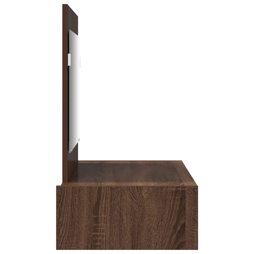 Schminktisch mit Schubladen Braun 83 x 40 x 70 cm Holzwerkstoff