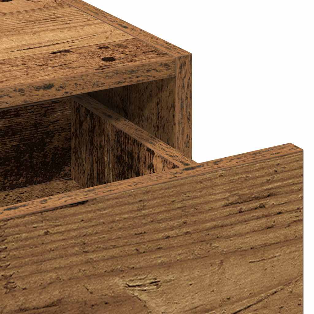 Schminktisch mit Schubladen Braun 83 x 40 x 70 cm Holzwerkstoff