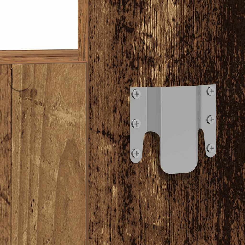 Schminktisch mit Schubladen Braun 83 x 40 x 70 cm Holzwerkstoff