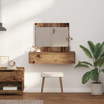 Schminktisch mit Schubladen Braun 83 x 40 x 70 cm Holzwerkstoff