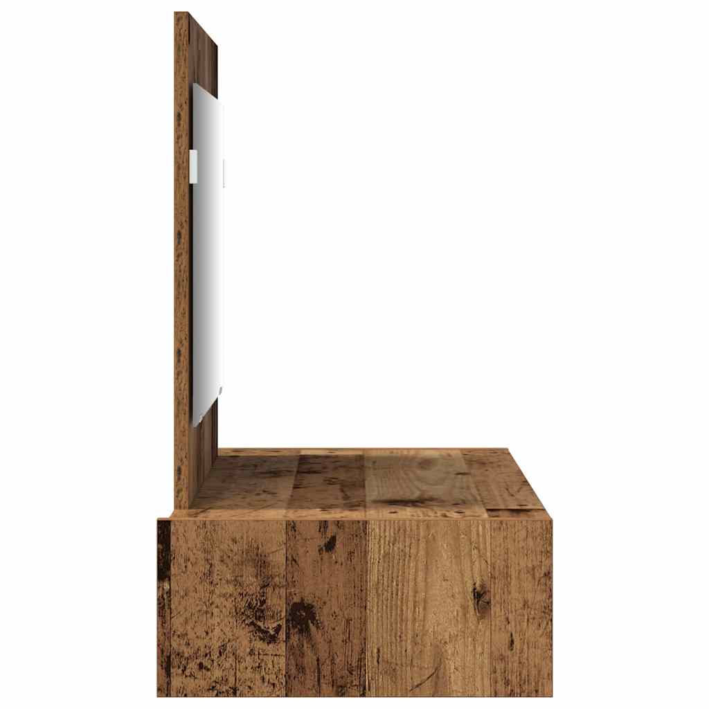 Schminktisch mit Schubladen Braun 83 x 40 x 70 cm Holzwerkstoff