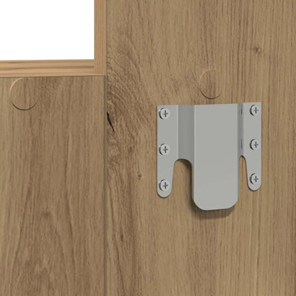 Schminktisch mit Schubladen Braun 83 x 40 x 70 cm Holzwerkstoff