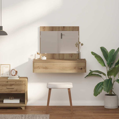 Schminktisch mit Schubladen Braun 83 x 40 x 70 cm Holzwerkstoff