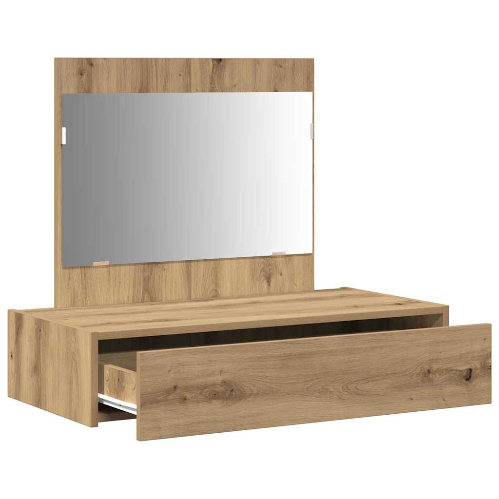 Schminktisch mit Schubladen Braun 83 x 40 x 70 cm Holzwerkstoff