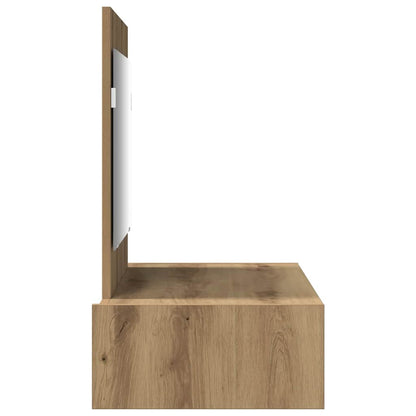 Schminktisch mit Schubladen Braun 83 x 40 x 70 cm Holzwerkstoff