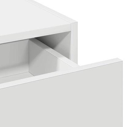Schminktisch mit Schubladen Weiß 100 x 40 x 70 cm Holzwerkstoff