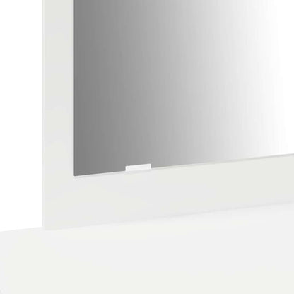 Schminktisch mit Schubladen Weiß 100 x 40 x 70 cm Holzwerkstoff