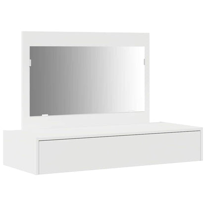 Schminktisch mit Schubladen Weiß 100 x 40 x 70 cm Holzwerkstoff
