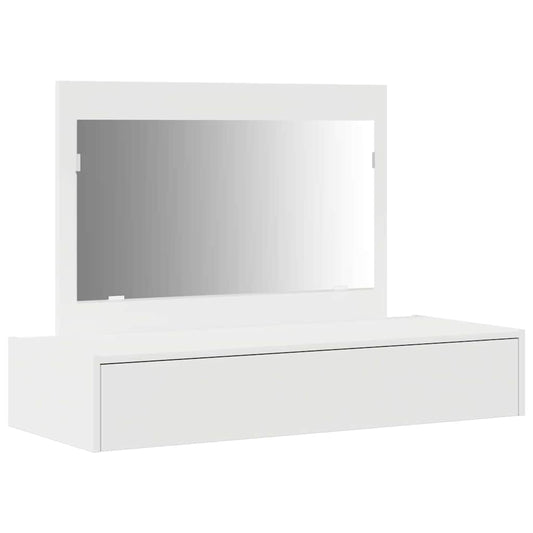 Schminktisch mit Schubladen Weiß 100 x 40 x 70 cm Holzwerkstoff