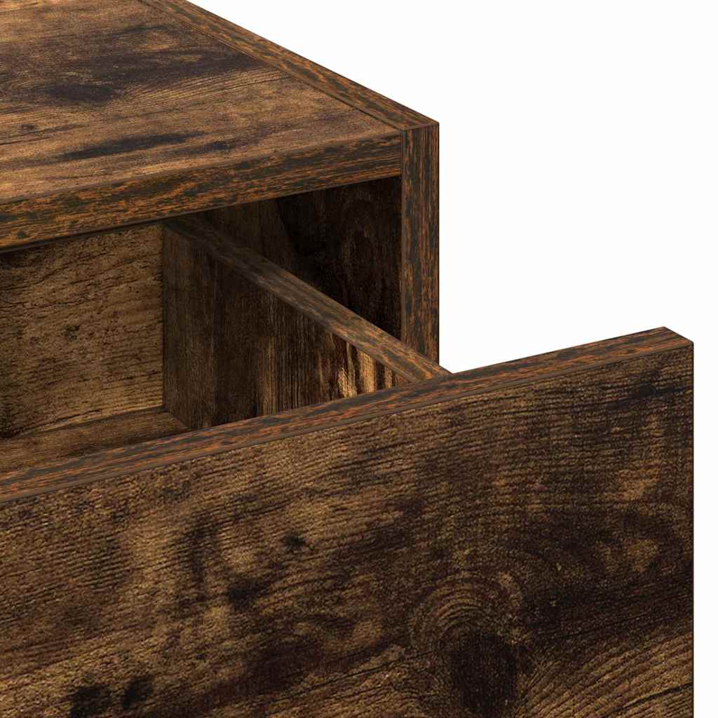 Schminktisch mit Speicher Braun 100 x 40 x 70 cm Holzwerkstoff
