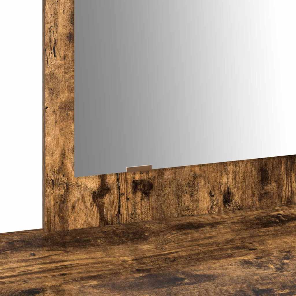 Schminktisch mit Speicher Braun 100 x 40 x 70 cm Holzwerkstoff