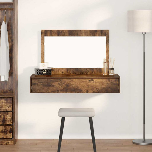 Schminktisch mit Speicher Braun 100 x 40 x 70 cm Holzwerkstoff