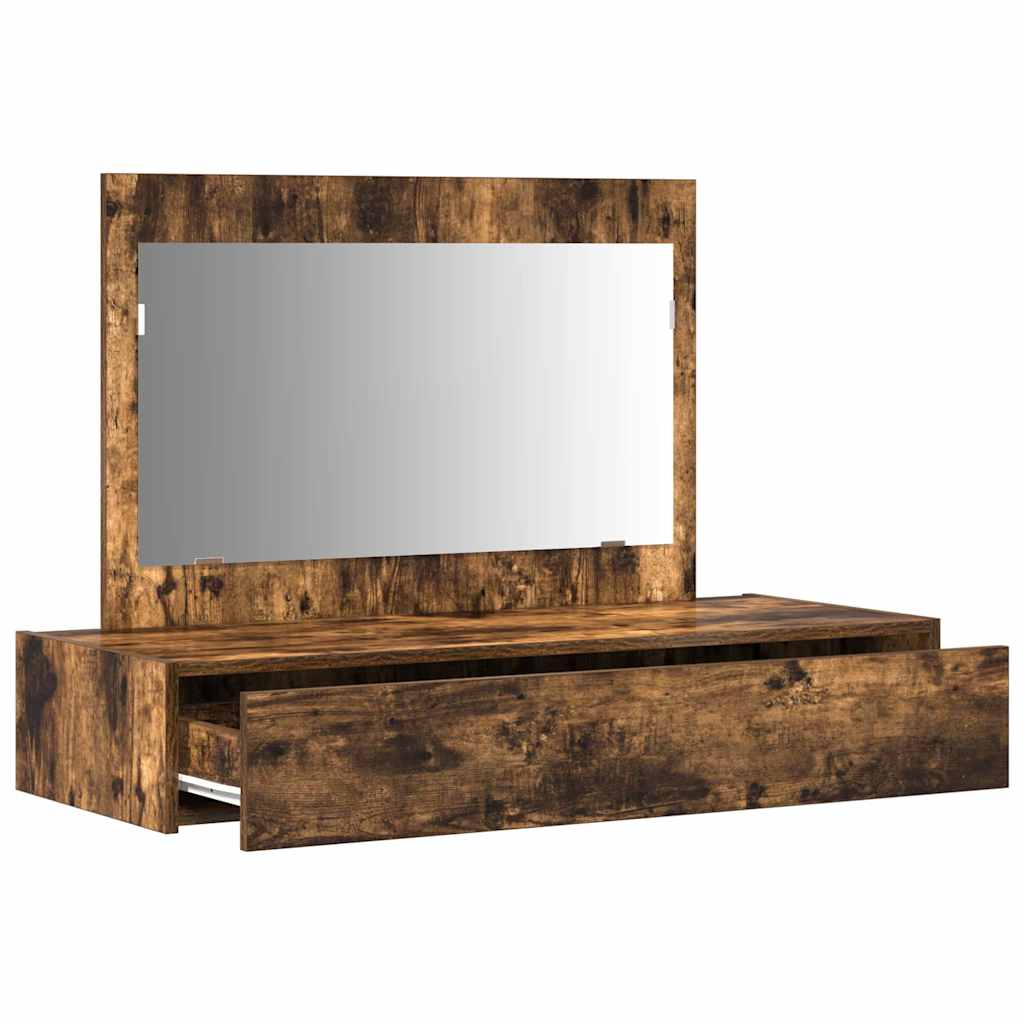 Schminktisch mit Speicher Braun 100 x 40 x 70 cm Holzwerkstoff