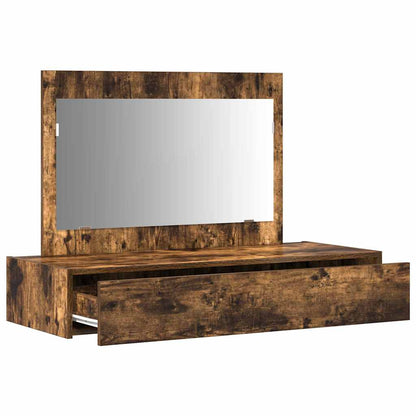 Schminktisch mit Speicher Braun 100 x 40 x 70 cm Holzwerkstoff