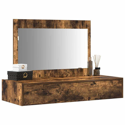 Schminktisch mit Speicher Braun 100 x 40 x 70 cm Holzwerkstoff