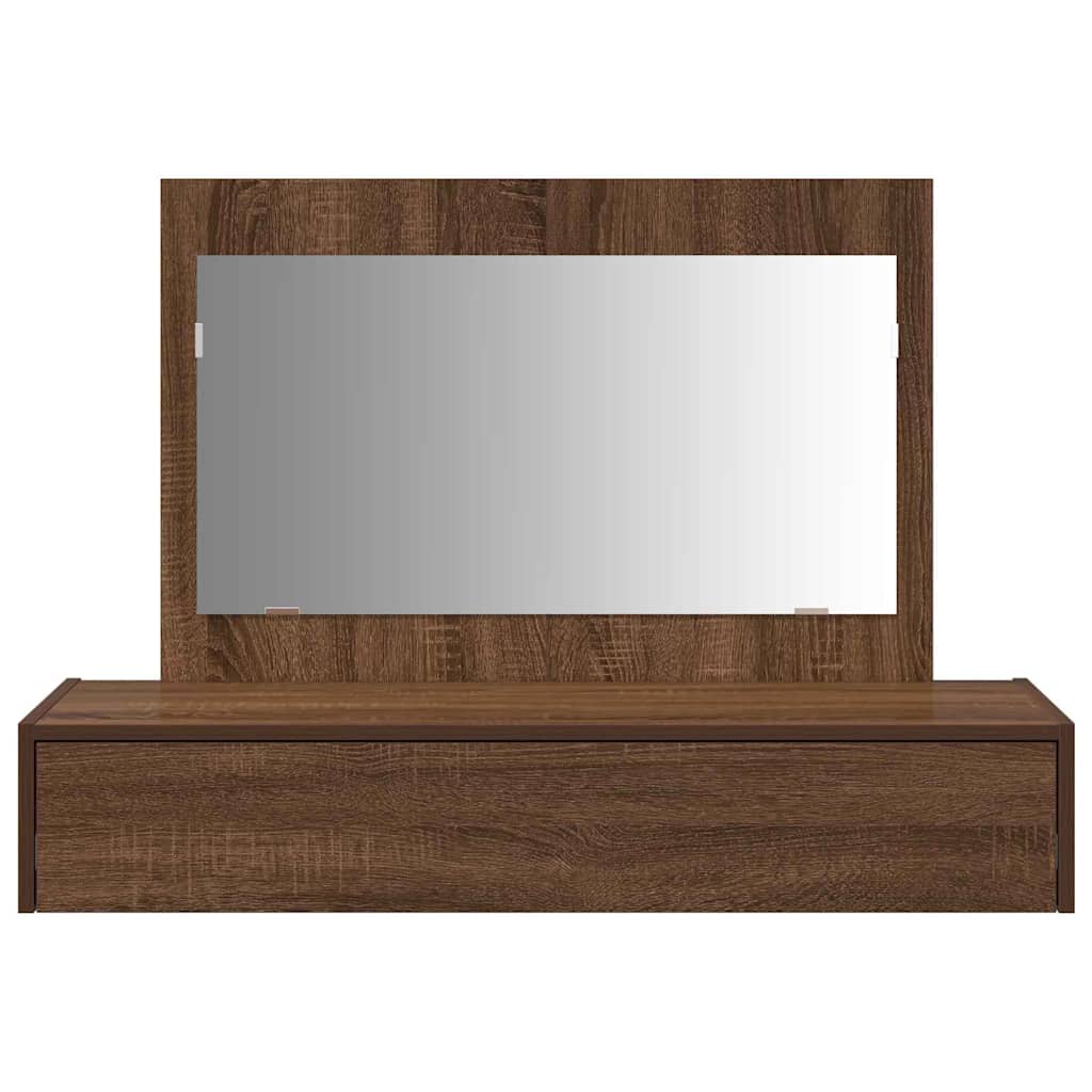 Schminktisch mit Speicher Braun 100 x 40 x 70 cm Holzwerkstoff