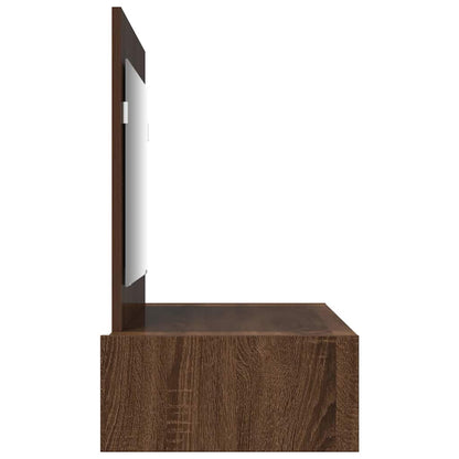 Schminktisch mit Speicher Braun 100 x 40 x 70 cm Holzwerkstoff