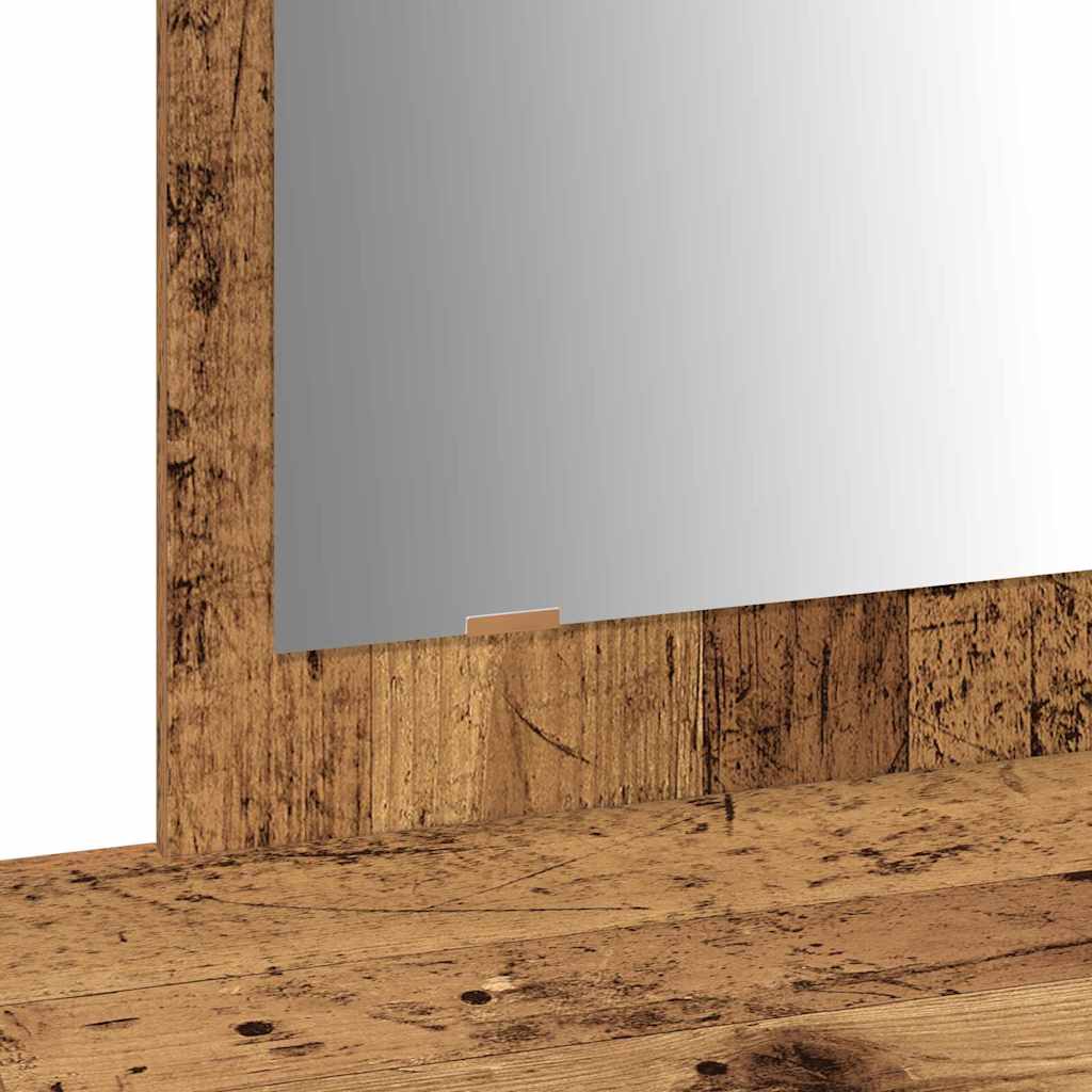 Schminktisch mit Speicher Braun 100 x 40 x 70 cm Holzwerkstoff