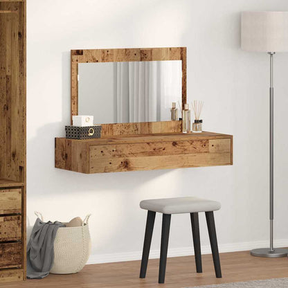Schminktisch mit Speicher Braun 100 x 40 x 70 cm Holzwerkstoff