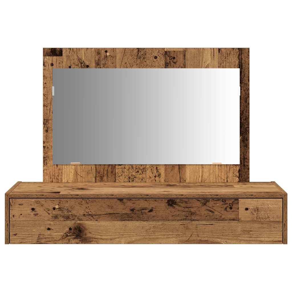 Schminktisch mit Speicher Braun 100 x 40 x 70 cm Holzwerkstoff