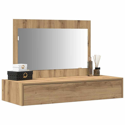 Schminktisch mit Speicher Braun 100 x 40 x 70 cm Holzwerkstoff