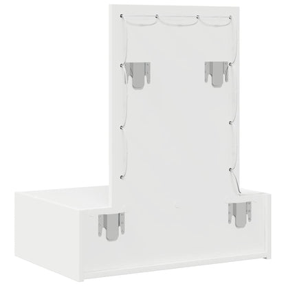 Schminktisch mit Schubladen Weiß 60 x 40 x 70 cm Holzwerkstoff
