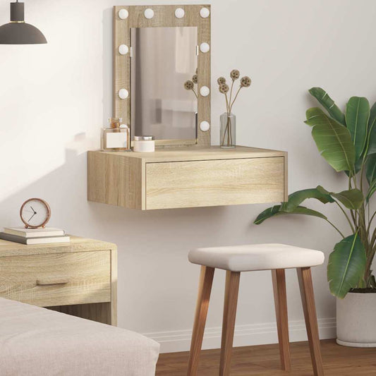 Schminktisch mit Schubladen Braun 60 x 40 x 70 cm Holzwerkstoff