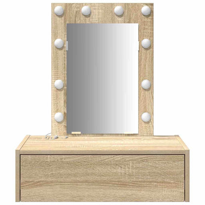 Schminktisch mit Schubladen Braun 60 x 40 x 70 cm Holzwerkstoff