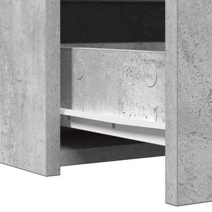 Schminktisch mit Schubladen Grau 60 x 40 x 70 cm Holzwerkstoff