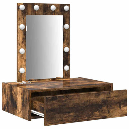 Schminktisch mit Schubladen Braun 60 x 40 x 70 cm Holzwerkstoff