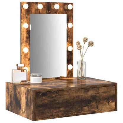Schminktisch mit Schubladen Braun 60 x 40 x 70 cm Holzwerkstoff